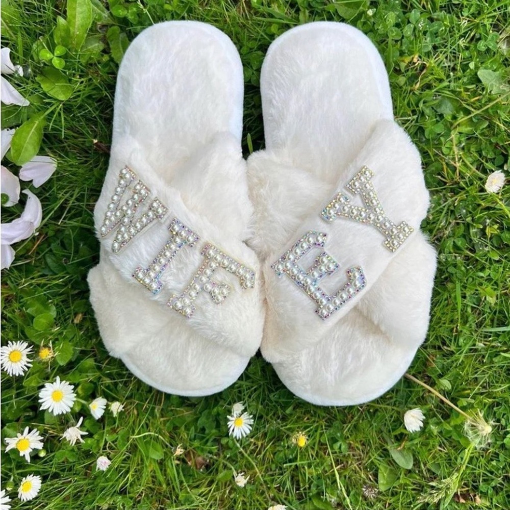 “Wifey” Slippers for Bride